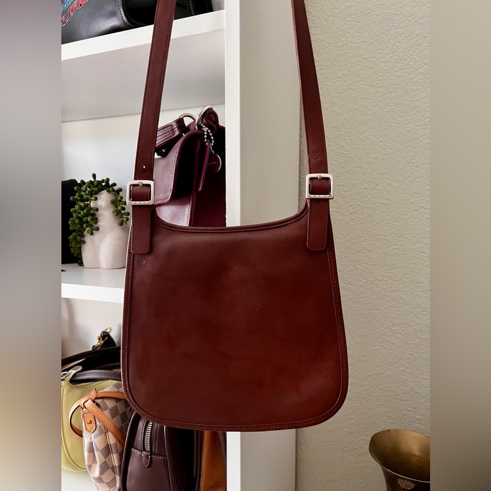 Vintage COACH Legacy Hippie Saddlebag